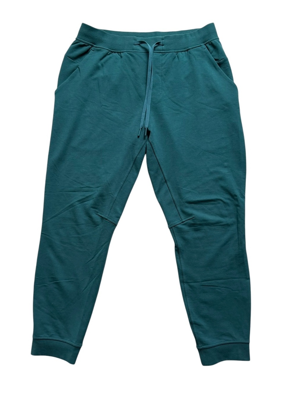 Lululemon City Sweat Jogger Pants Large Green Jasper Loungewear Athleisure